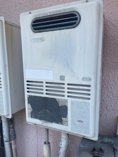 給湯器取替前