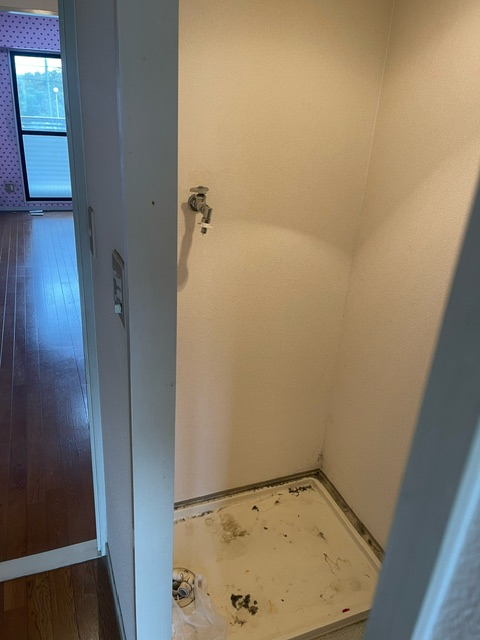 ロイヤルコート102洗濯場施工前