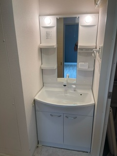 大阪市　U様宅　洗面化粧台取替