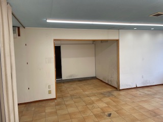 守口市大枝東町店舗間仕切り工事前